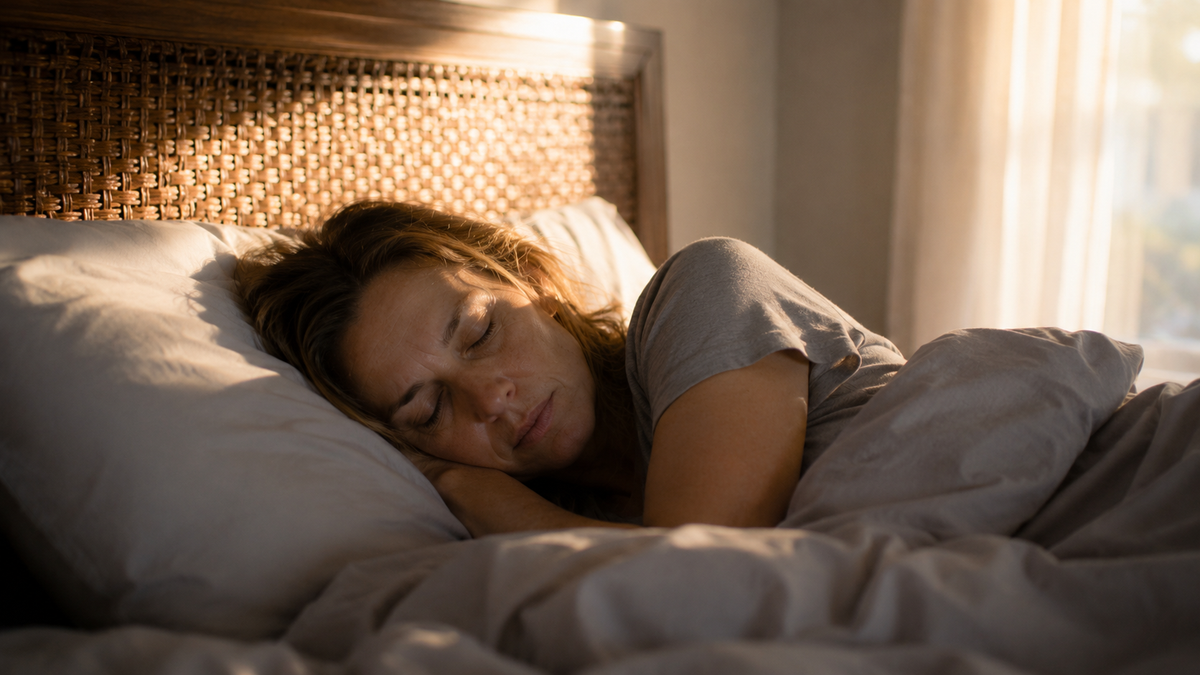 Sleeping peacefully through the night