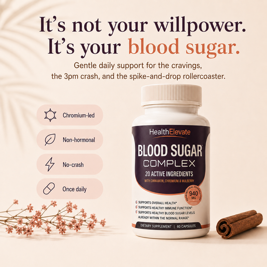 Blood Sugar Complex - 940 mg